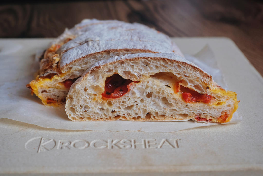 【ciabatta】家庭版恰巴塔，软乎乎的拖鞋面包