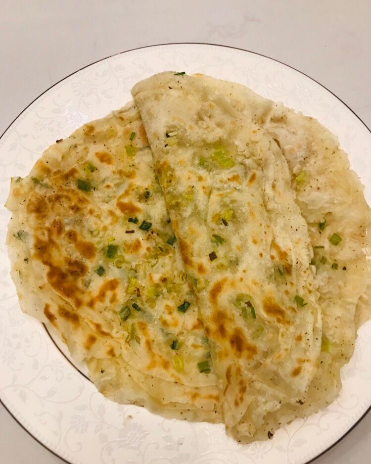 葱油饼（饺子皮版）