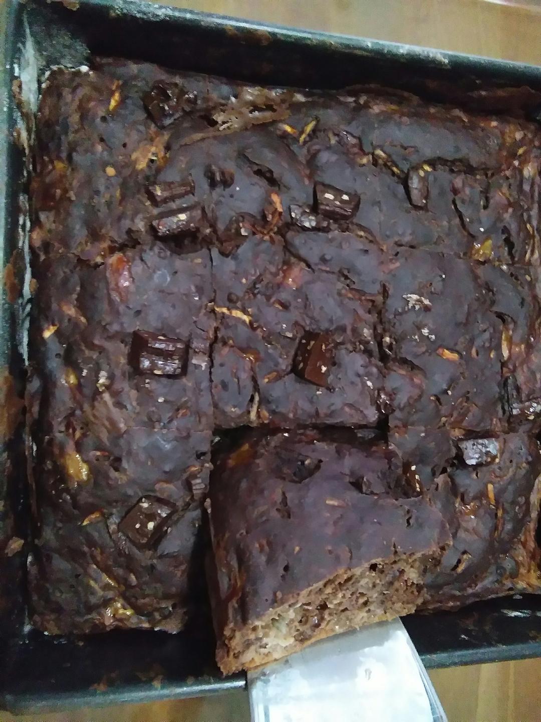 巧克力西葫芦快手面包（健康巧克力“蛋糕”）丨健康·烘焙