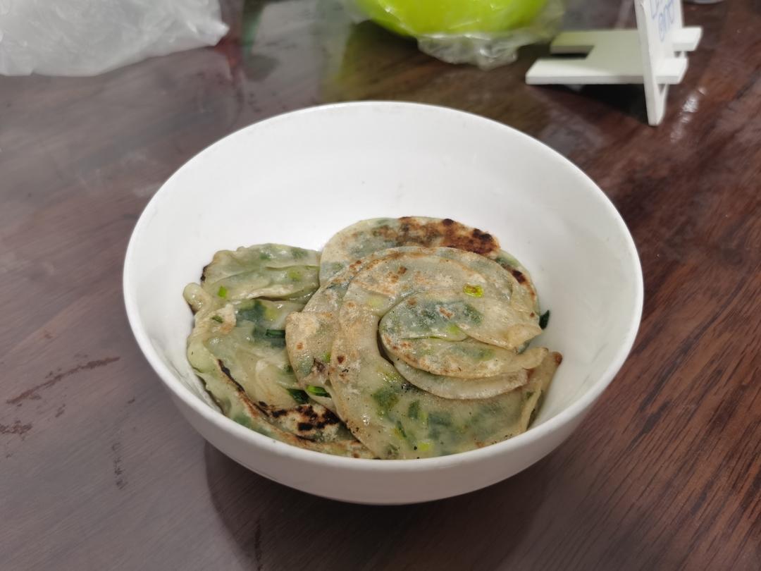 饺子皮葱油饼