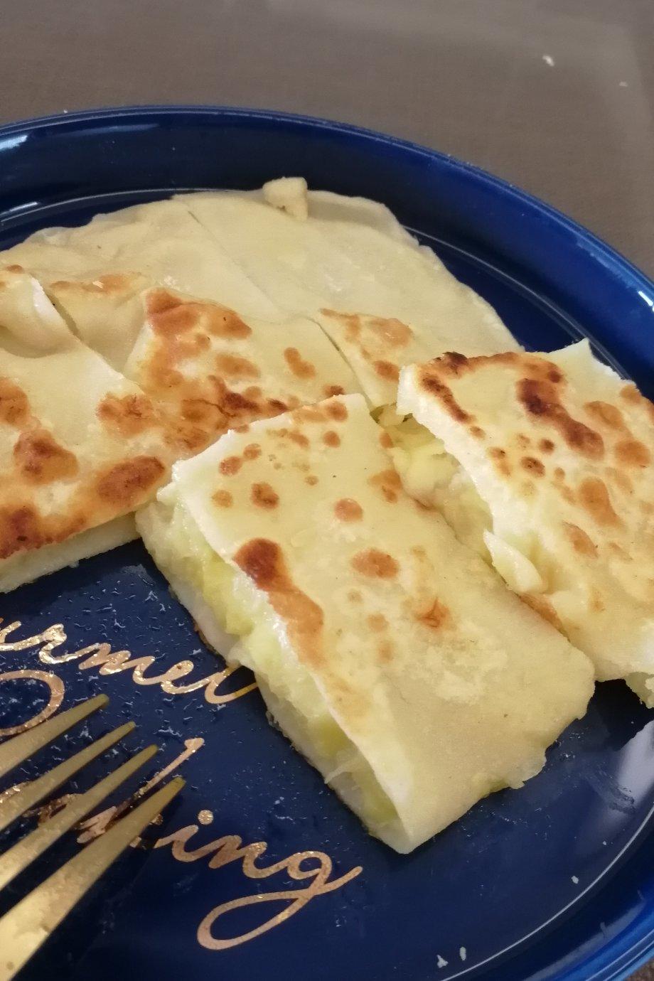 云朵朵的天空做的榴莲薄饼