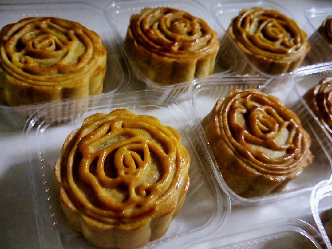 广式月饼——咸蛋黄豆沙月饼（新手版）