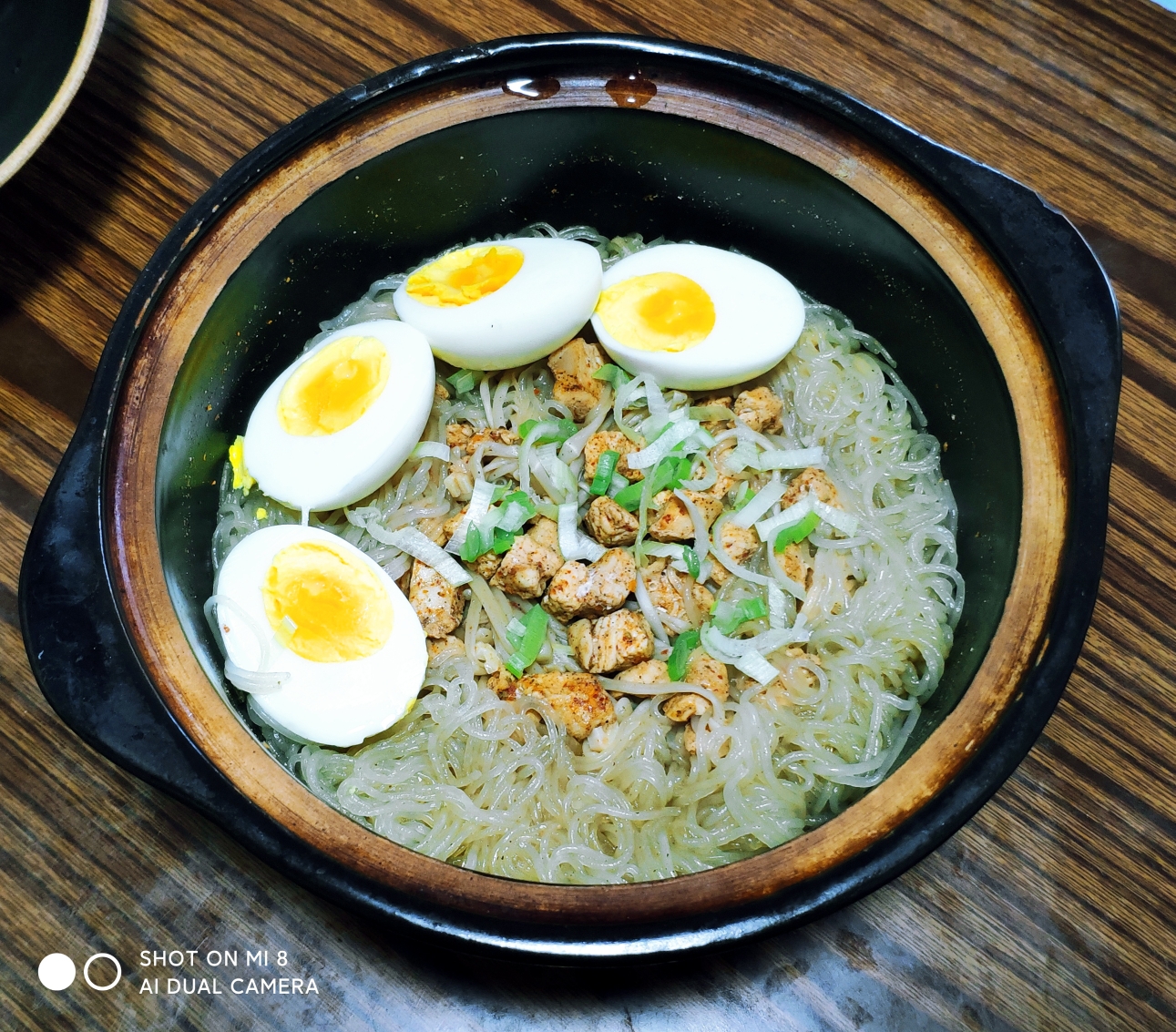 【低脂低卡】鸡胸肉粉丝煲的做法