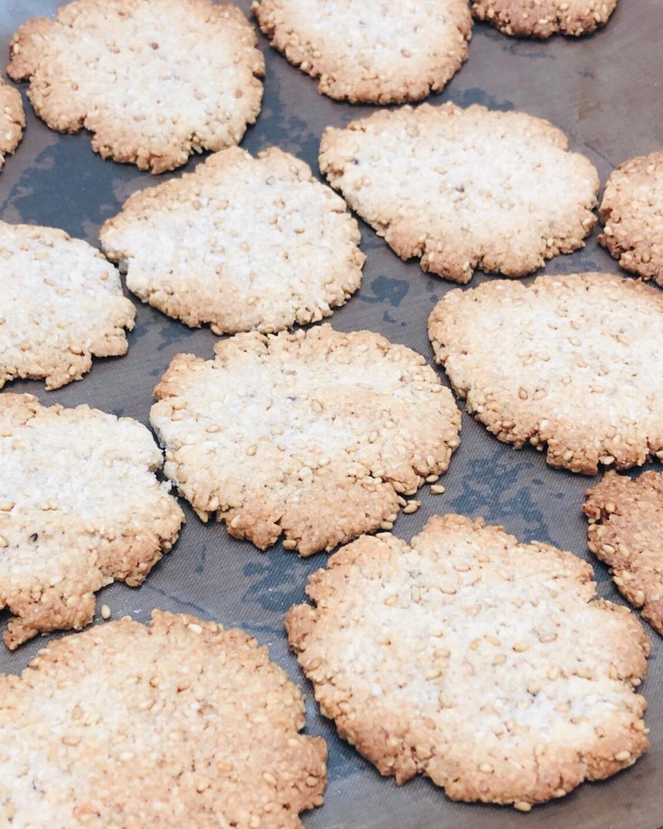 低脂燕麦椰蓉饼干