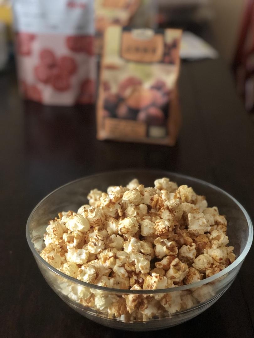 一招搞定小朋友的黄油焦糖爆米花，简单又好吃