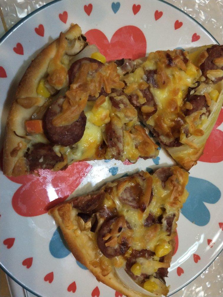 八寸披萨饼皮（四个）制作