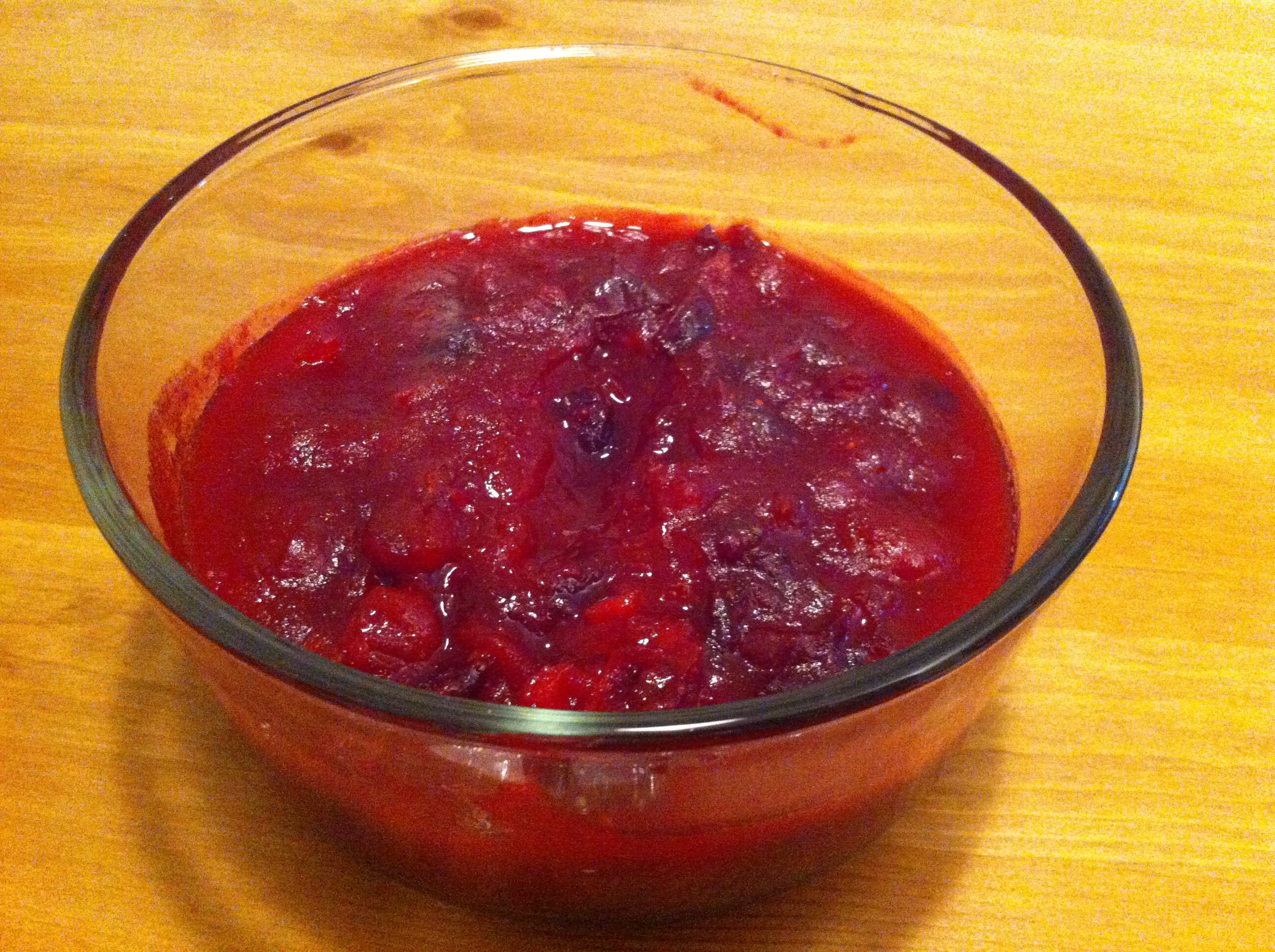蔓越莓cranberry果酱