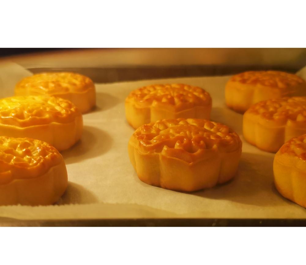 陈皮豆沙月饼
