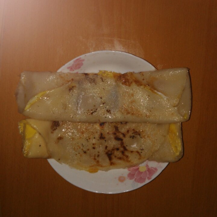 早餐鸡蛋煎饼