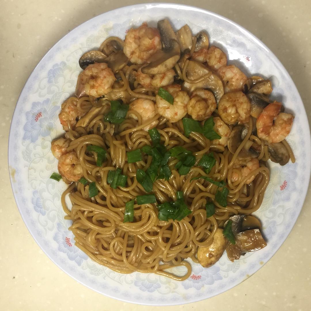 虾油炒面