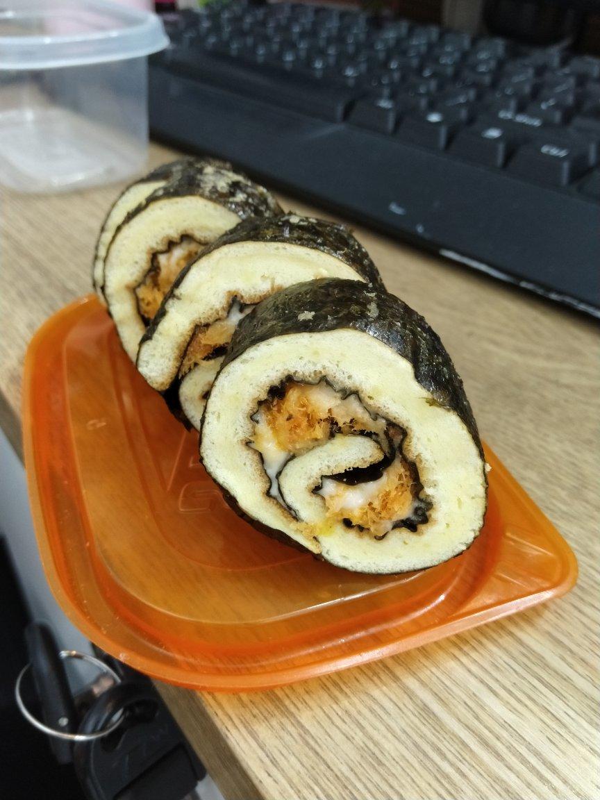 【蛋糕卷寿司】海苔肉松蛋卷
