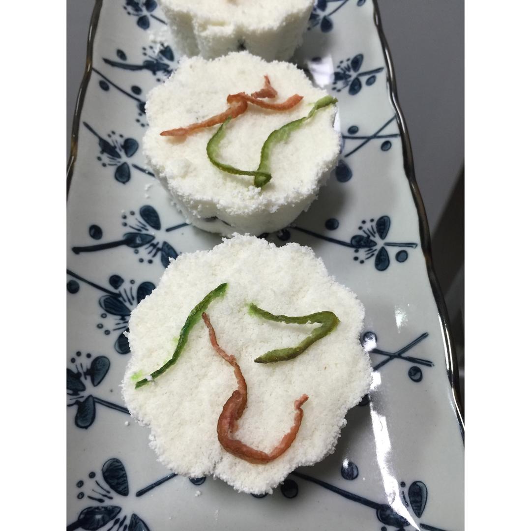 豆沙松糕