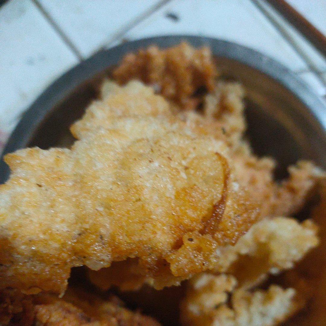 酥脆快手锅巴（家常不用模具）