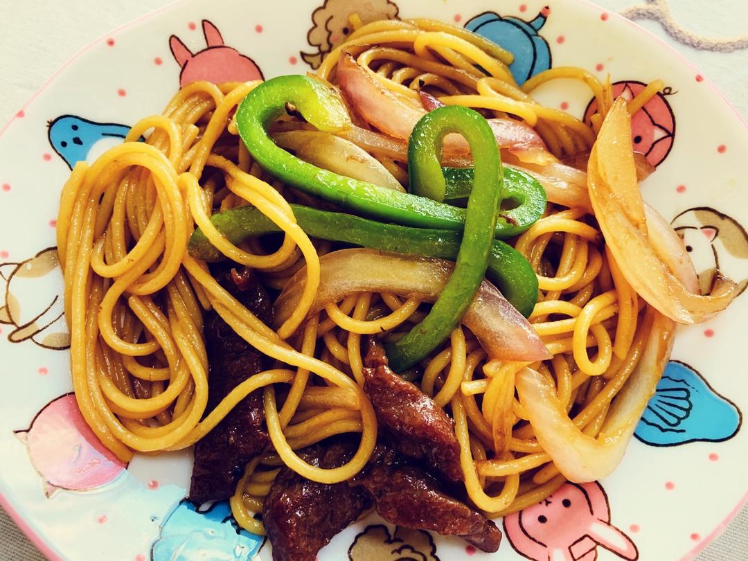 黑胡椒牛柳意大利面