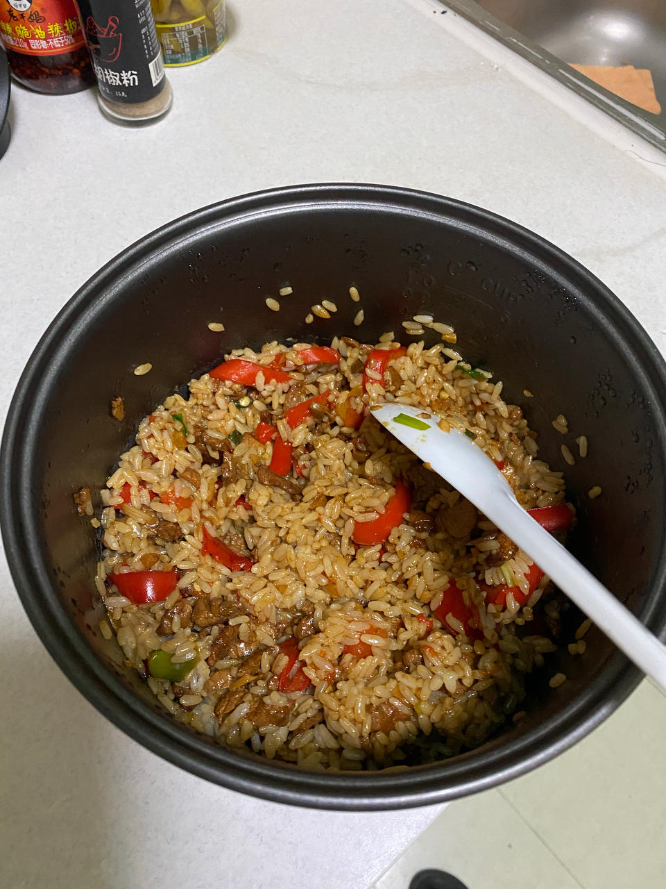 肉汤泡饭