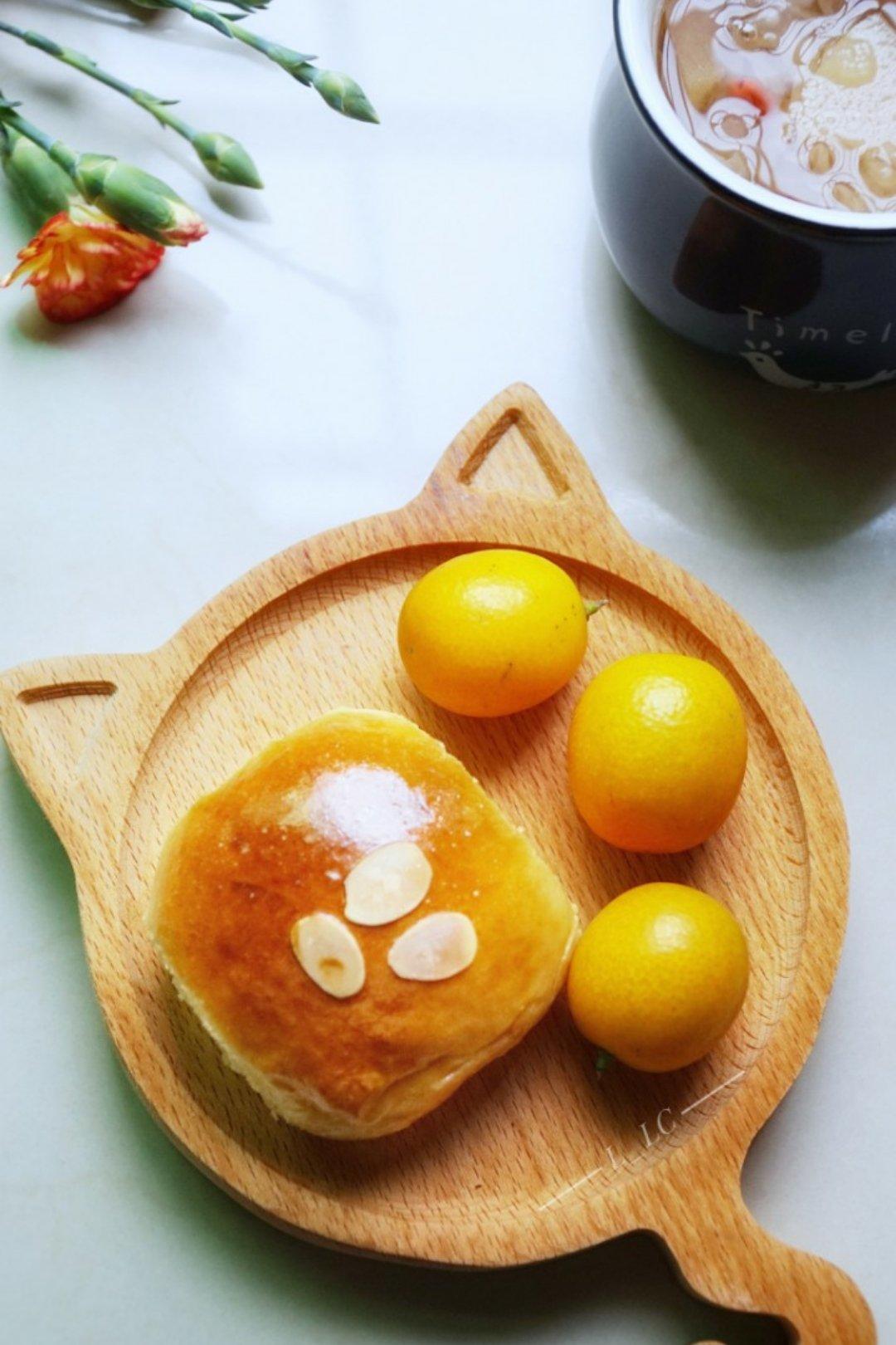 鲜奶油小餐包（一次发酵）