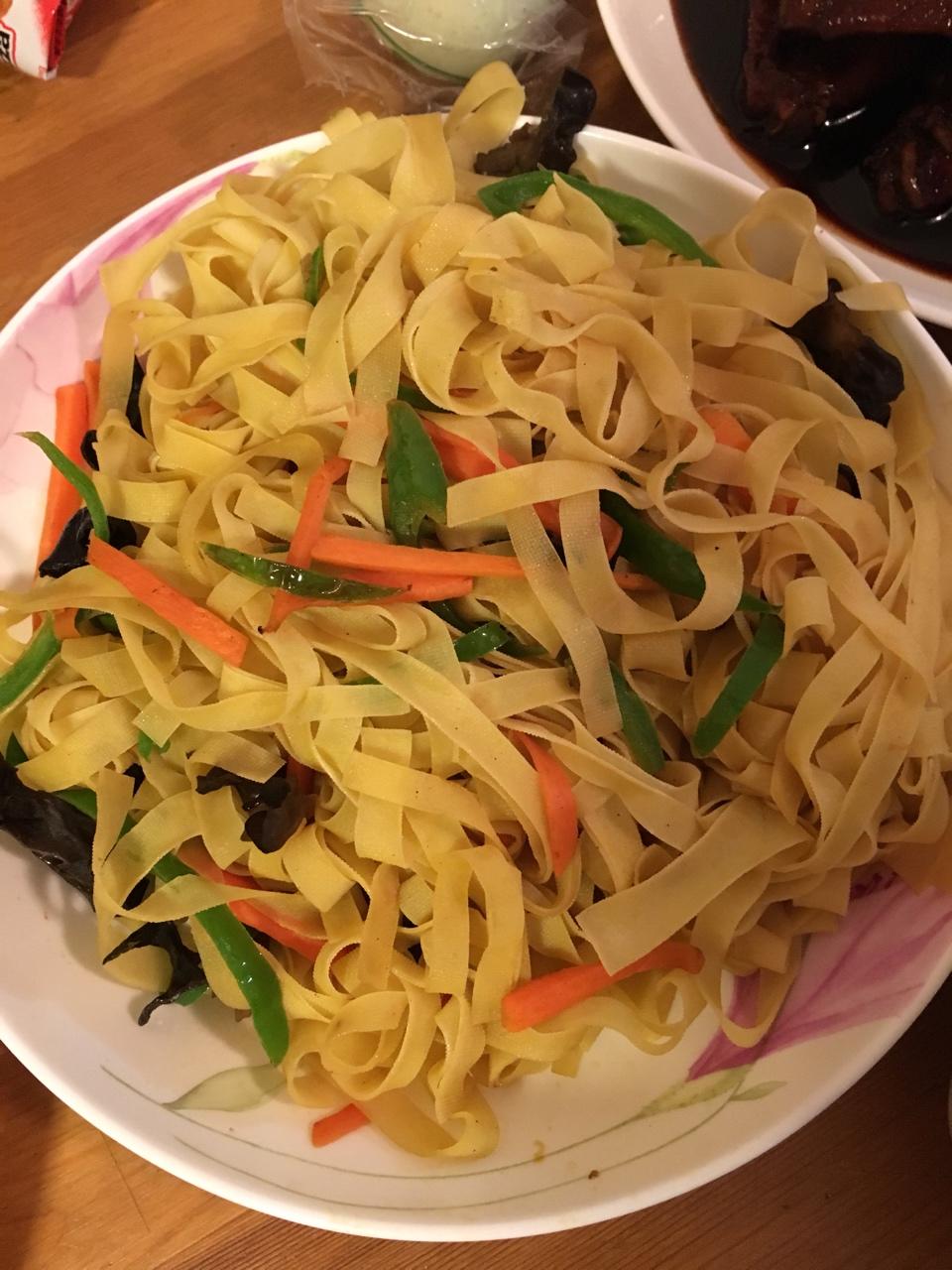 百叶炒肉丝