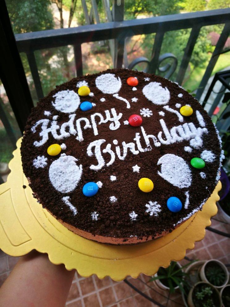 奥利奥巧克力芝士冰淇淋蛋糕