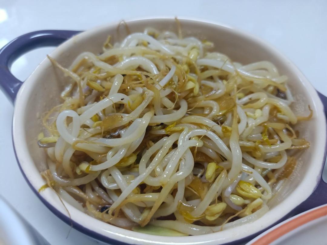 家庭版醋溜豆芽