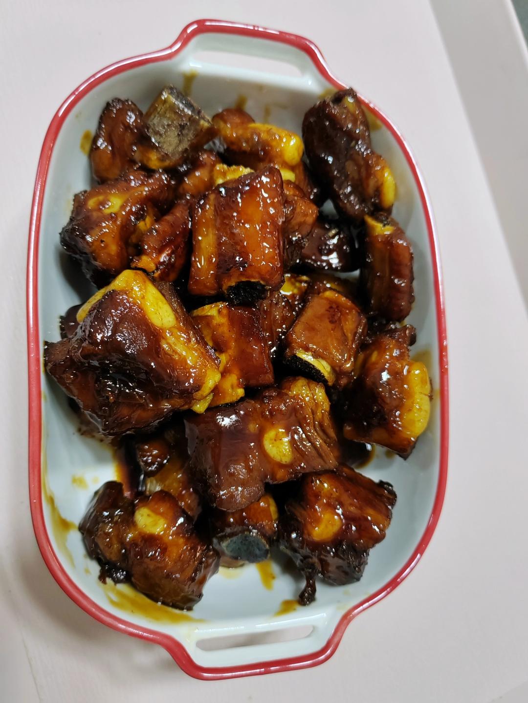 糖醋排骨/糖醋小排（不放油）（12345口诀做出正宗上海本帮）
