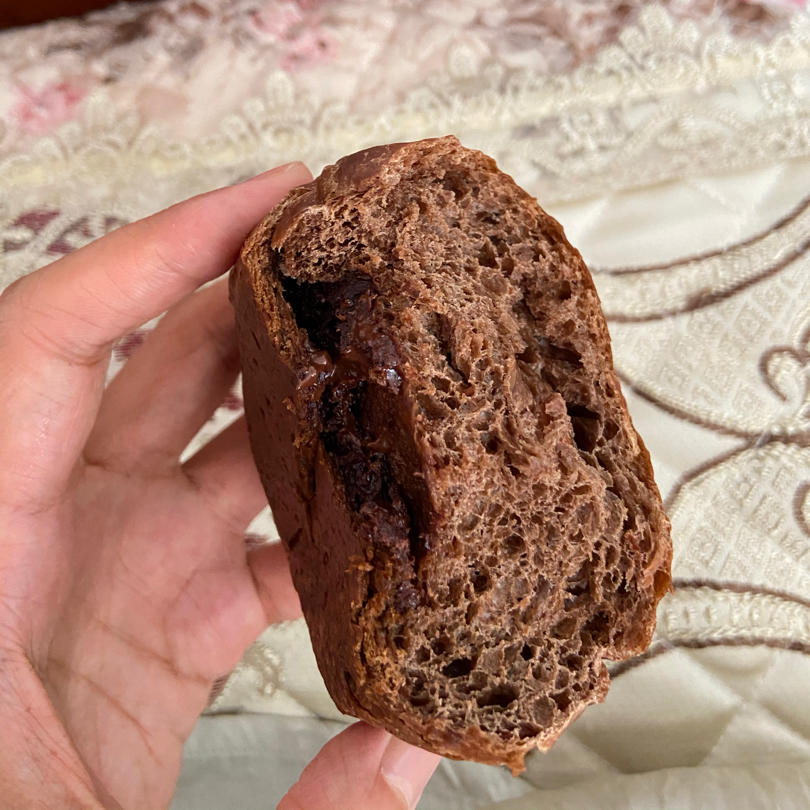 巧克力爆浆面包