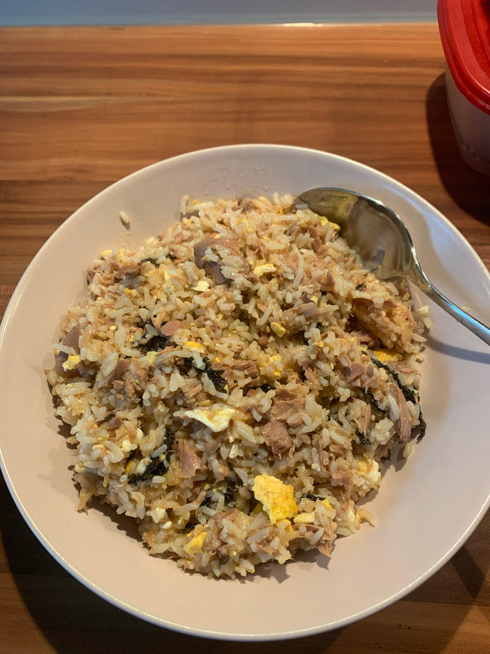 超级无敌巨好吃金枪鱼拌饭