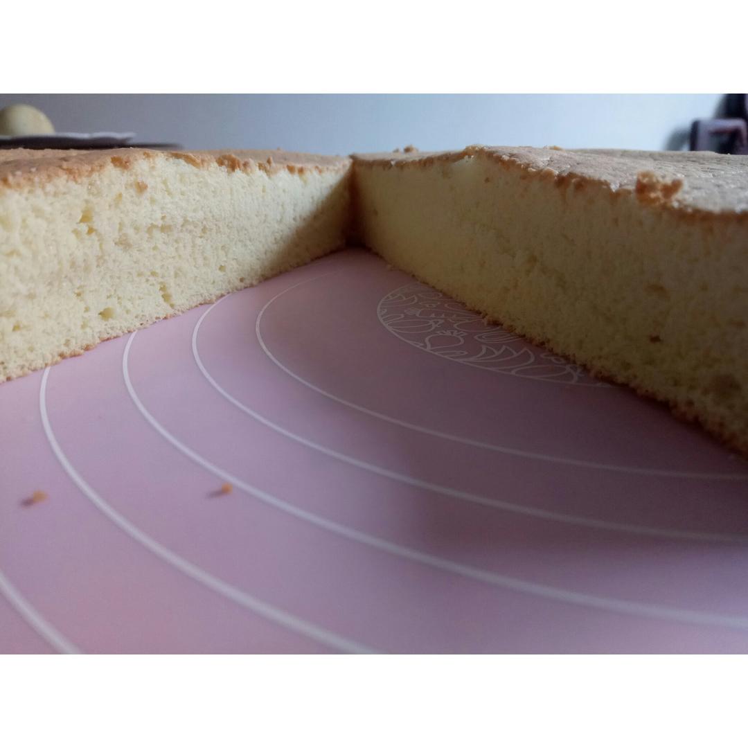 8寸戚风蛋糕（改良君之配方）#皮黑森林#