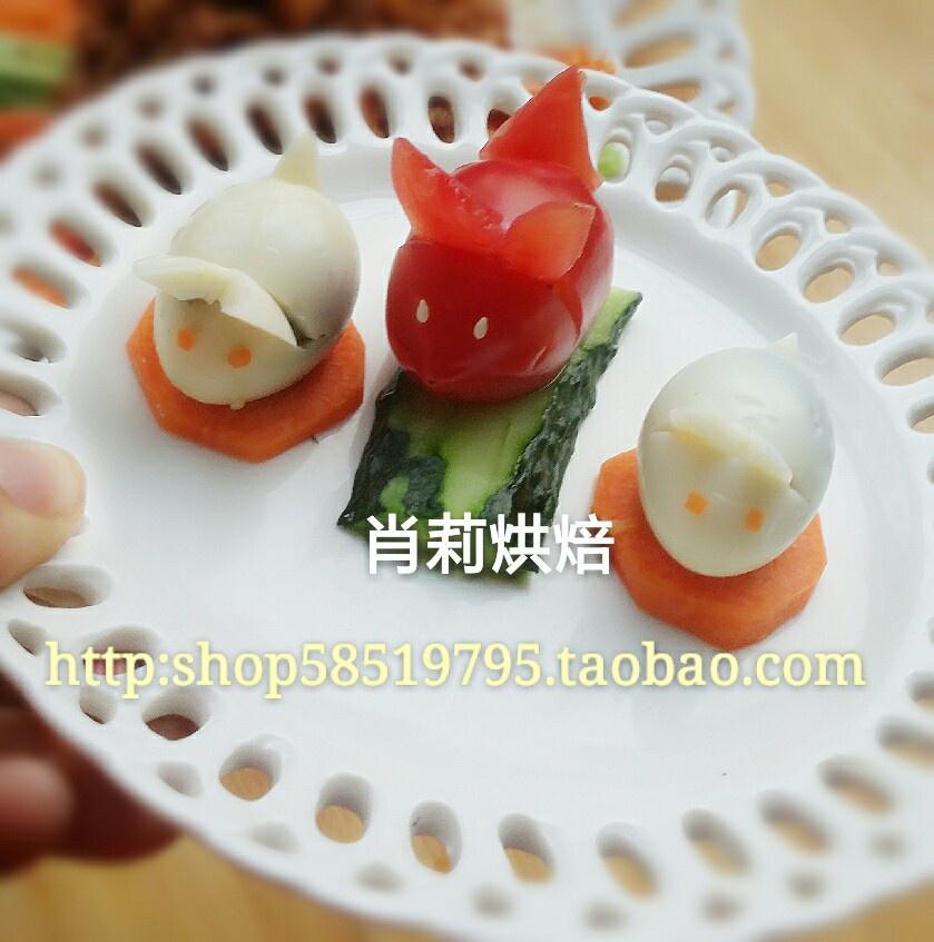 肖莉学厨：【餐桌摆盘装饰技巧：小兔子的制作】附详细制作图片和过程的做法