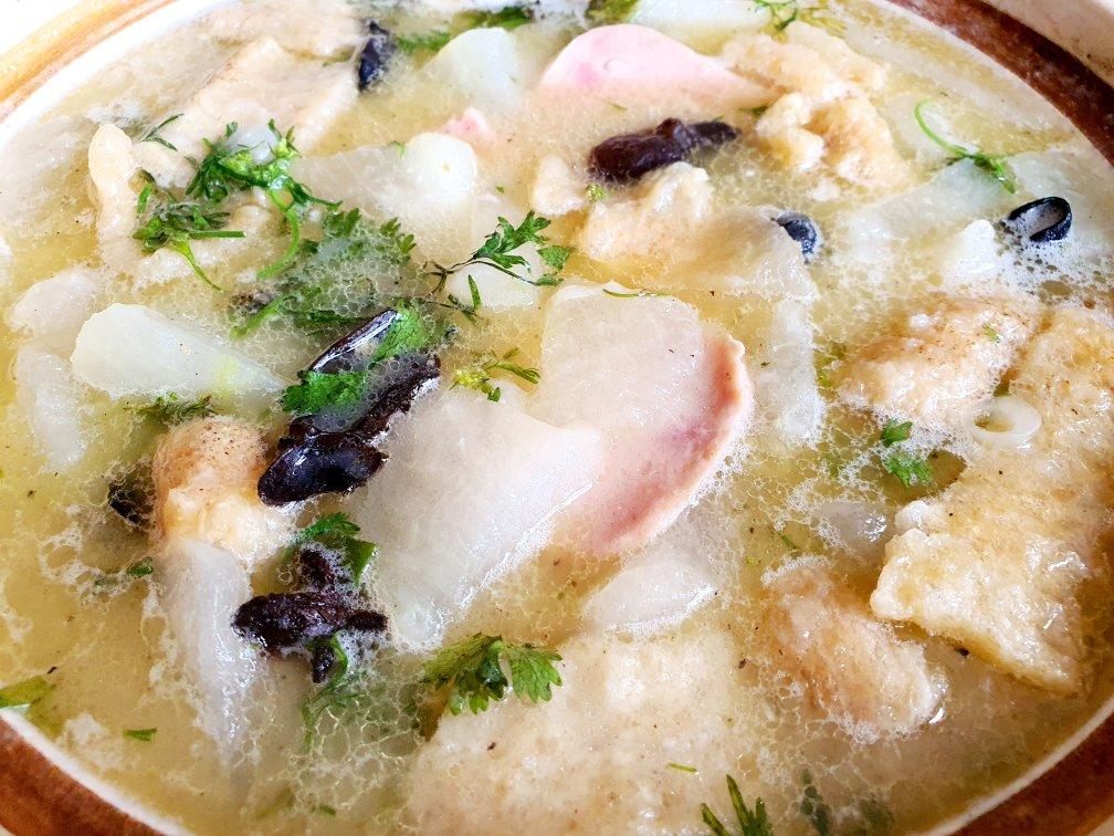 maryluke做的【老济南】奶汤蒲菜(冬瓜版)