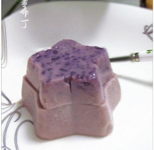 紫薯布丁的做法