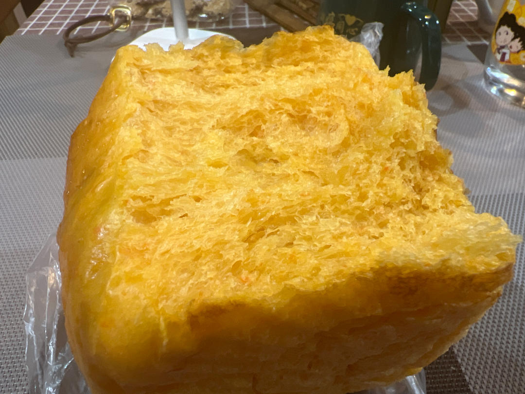 奶香胡萝卜吐司