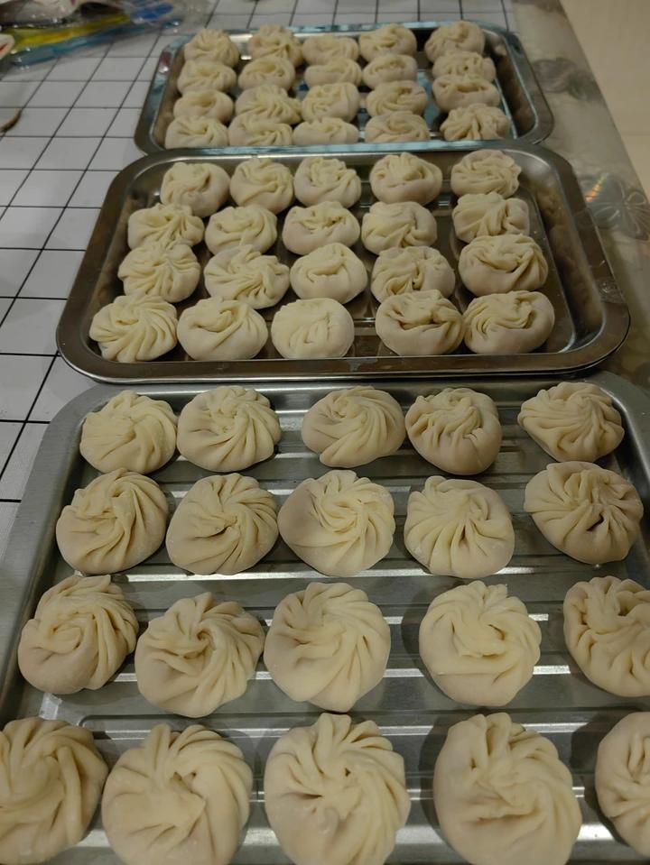 免揉面‼️脆底爆汁‼️懒人版拇指生煎包‼️