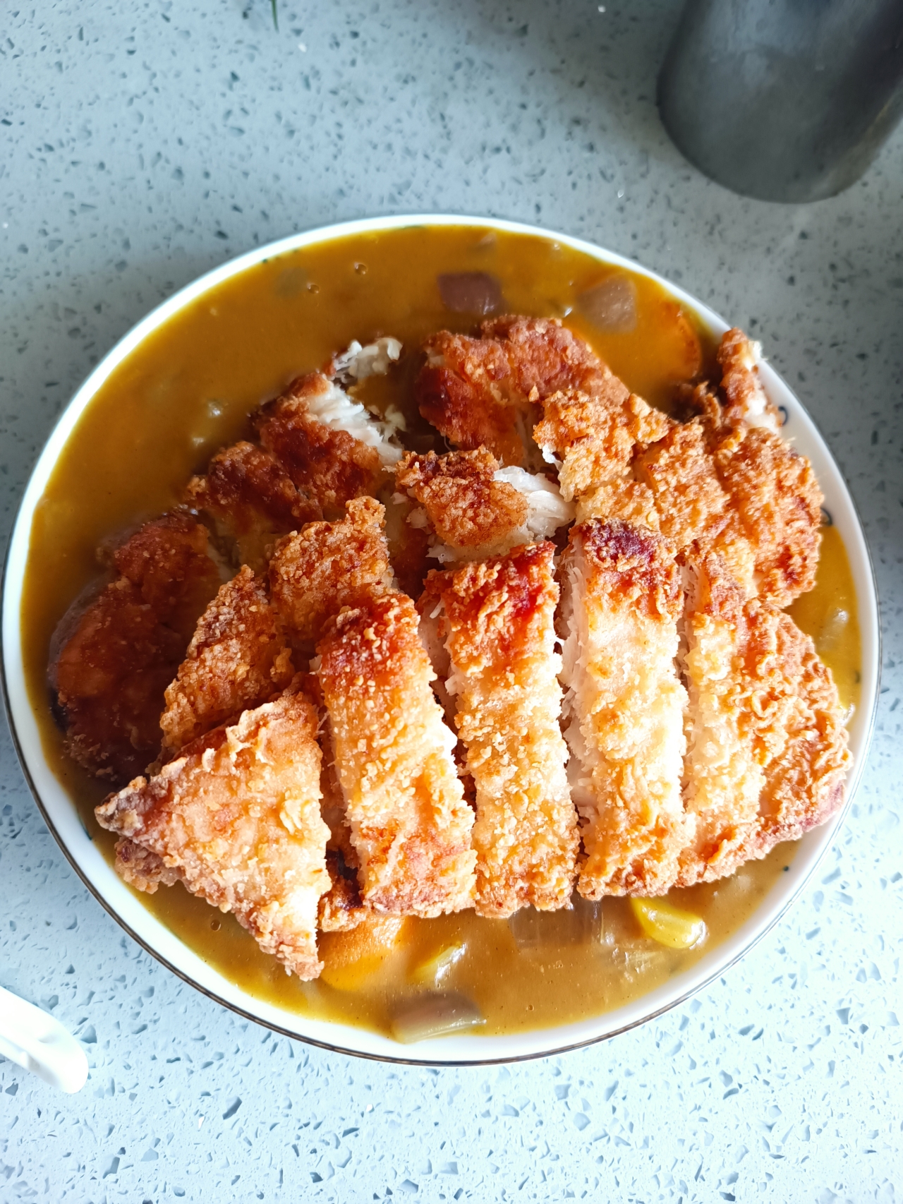 香酥咖喱猪排饭