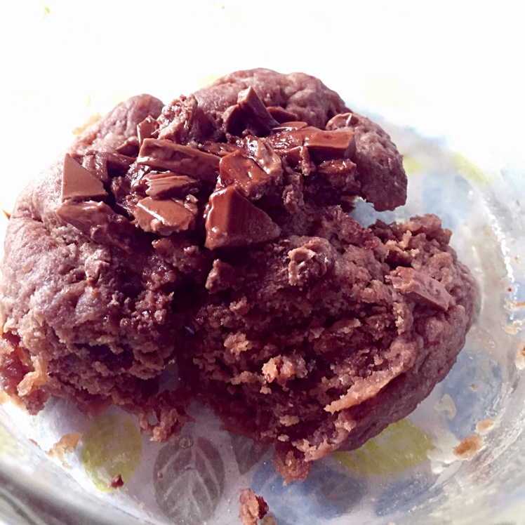 1分钟微波炉布朗尼brownie