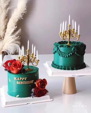 生日蛋糕裱花造型创意图鉴赏大全的做法 步骤32