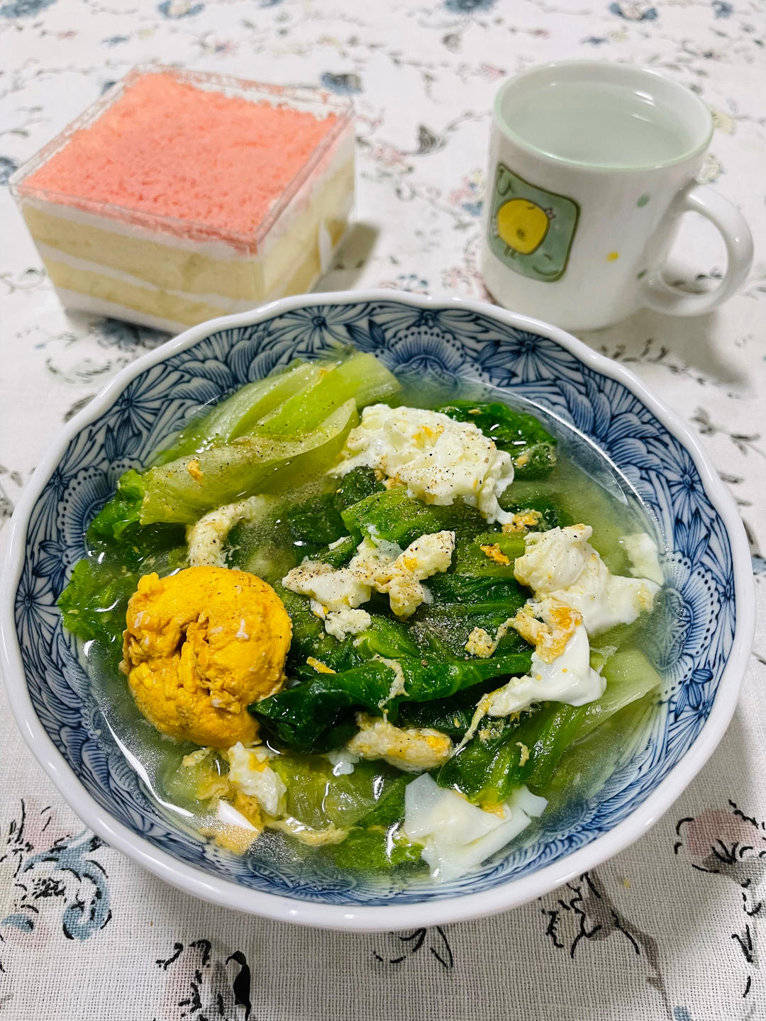 慢蜗牛家的高三娃早餐记录
