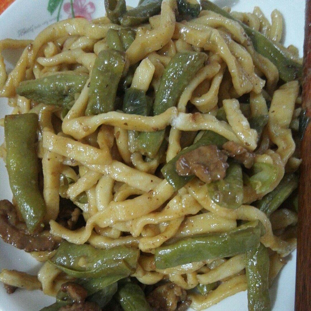 豆角焖面