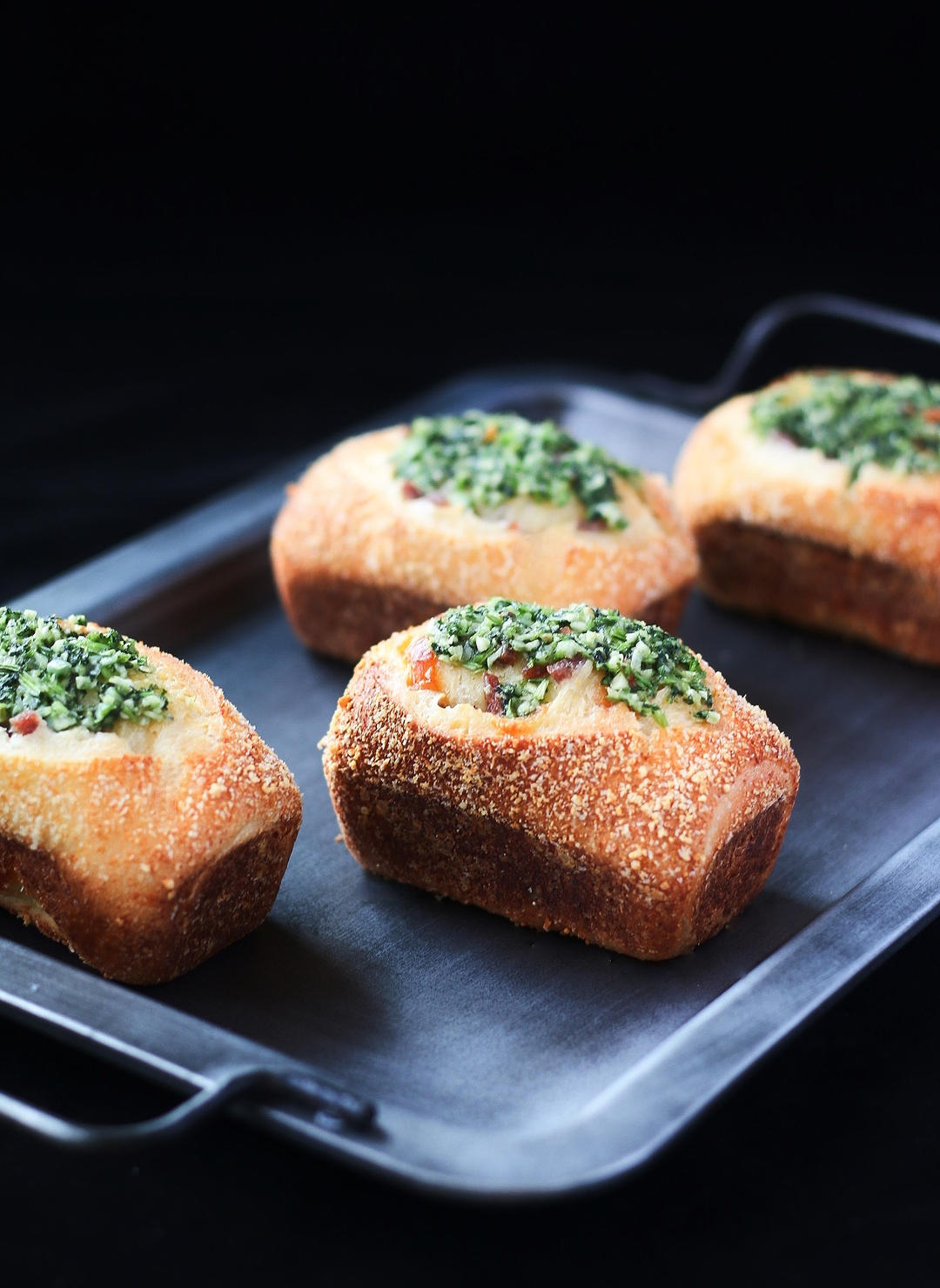 香肠蒜香芝士小吐司