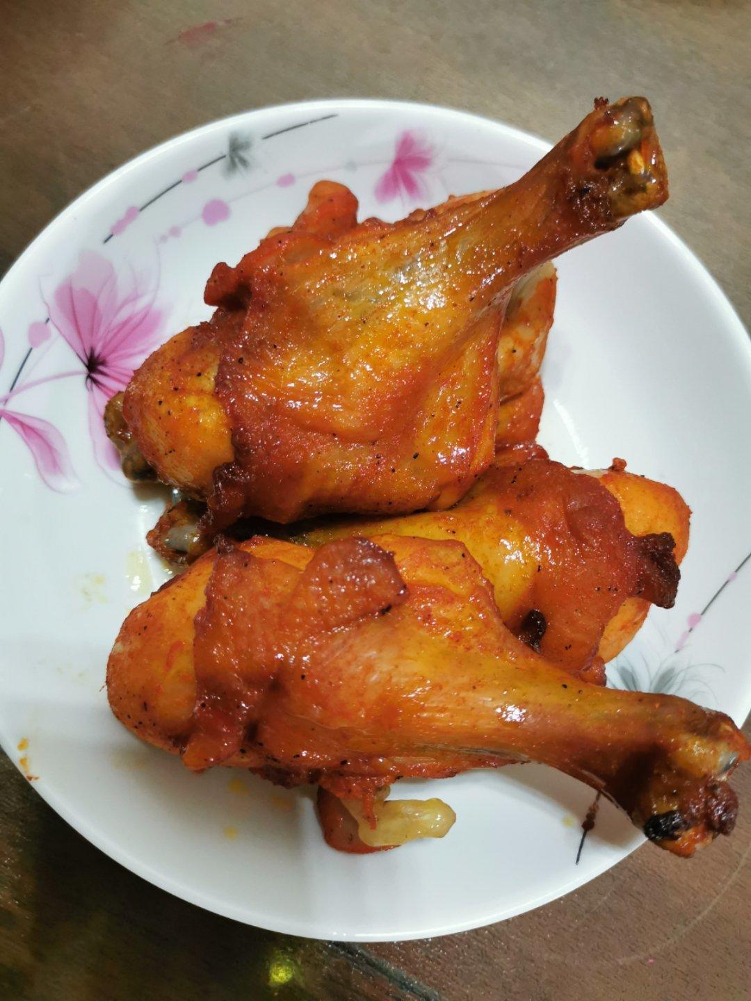 新奥尔良烤鸡腿