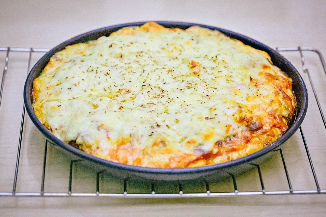 黑椒肥牛香辣披萨Pizza