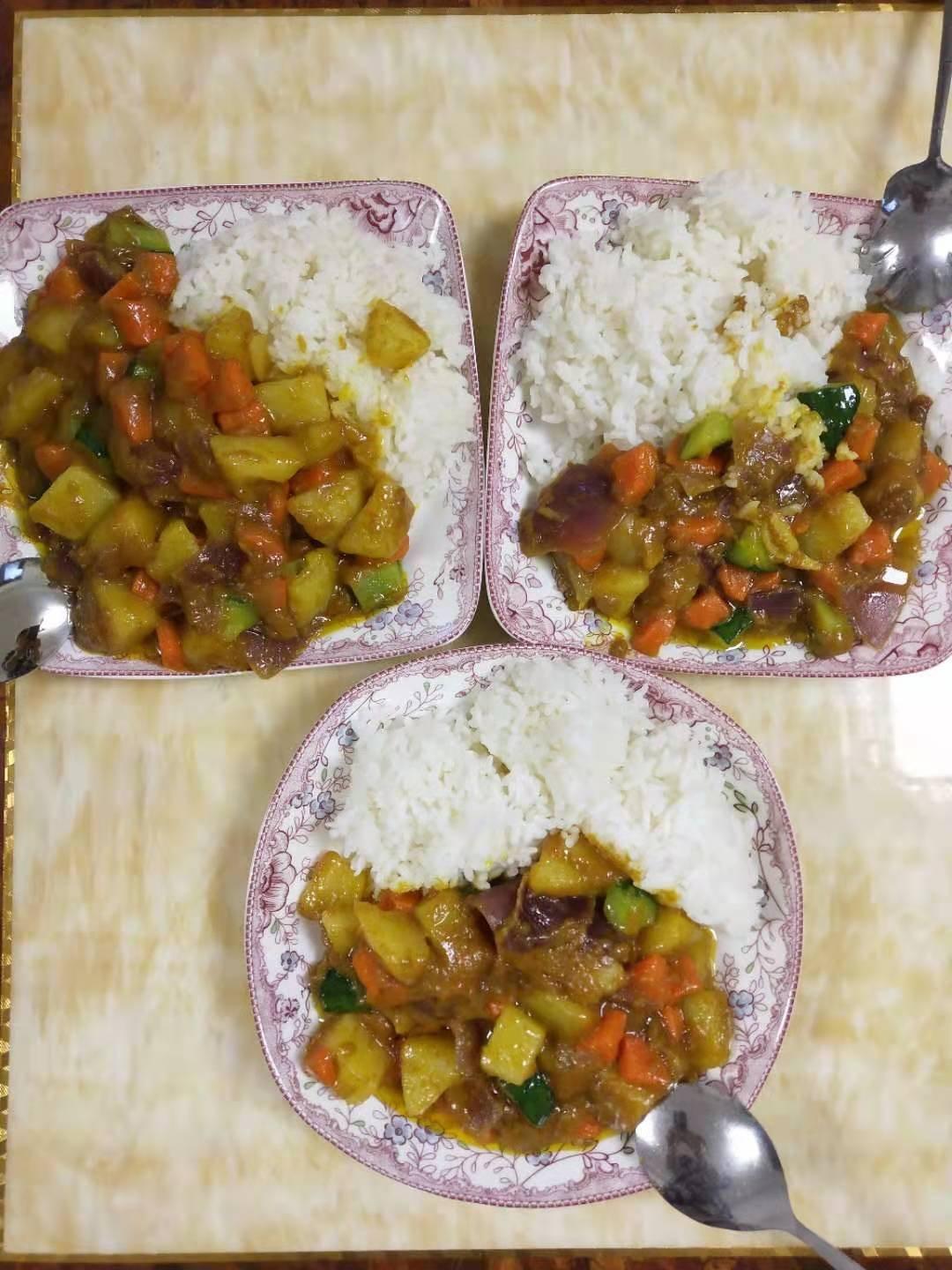 咖喱土豆饭
