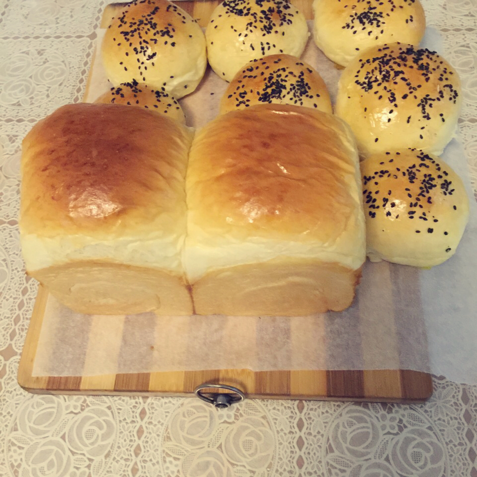 淡奶油北海道土司(汤种)