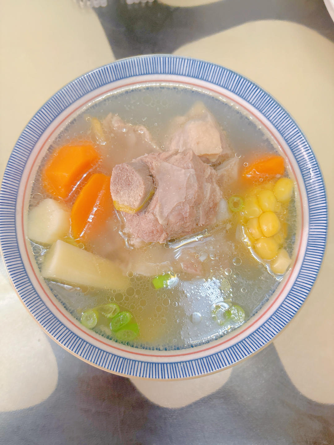 温润滋补——板栗山药排骨汤（超简单电饭锅版，再附超方便调料配方）