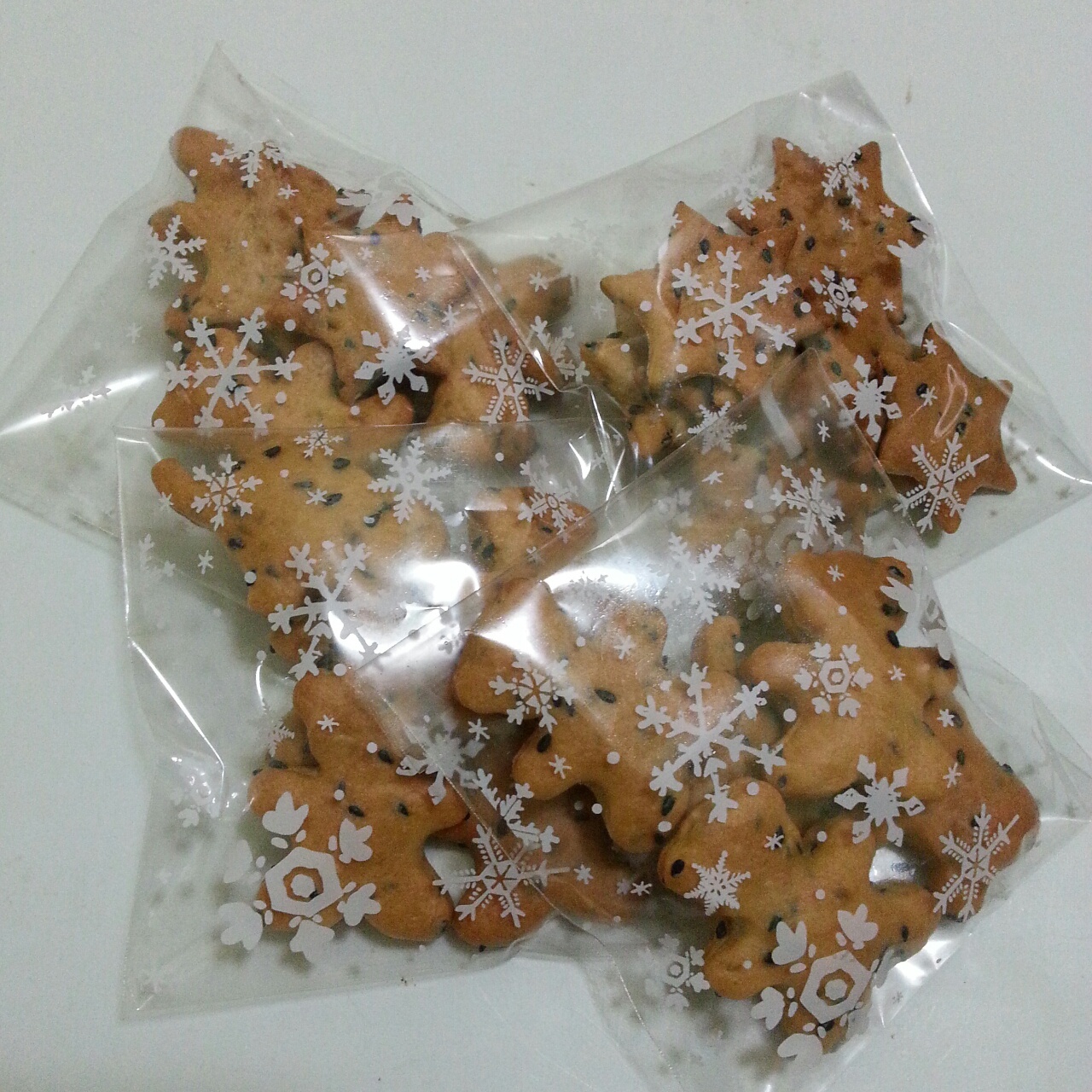 无糖芝麻苏打饼干