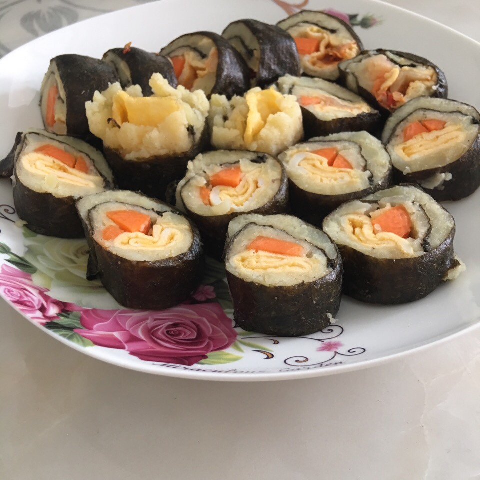 （无米）低热量土豆寿司❤