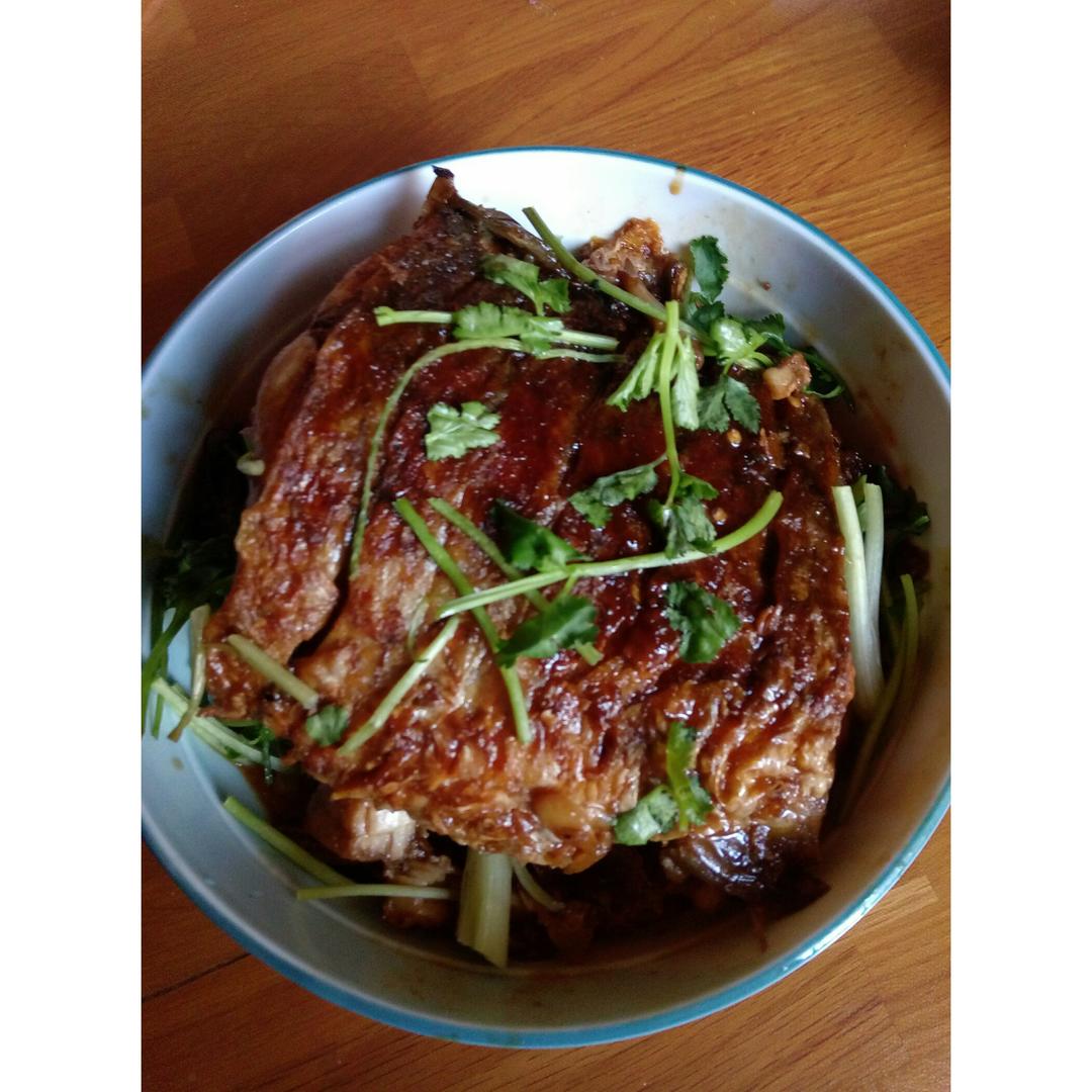 红烧鱼段