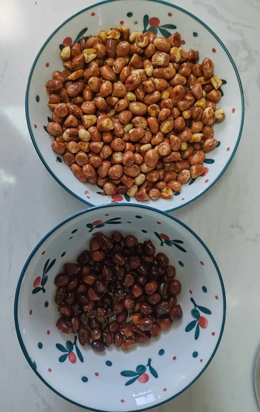 绝对不会糊的炸花生米