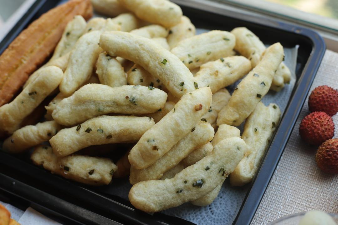 妈妈教做葱香小油条