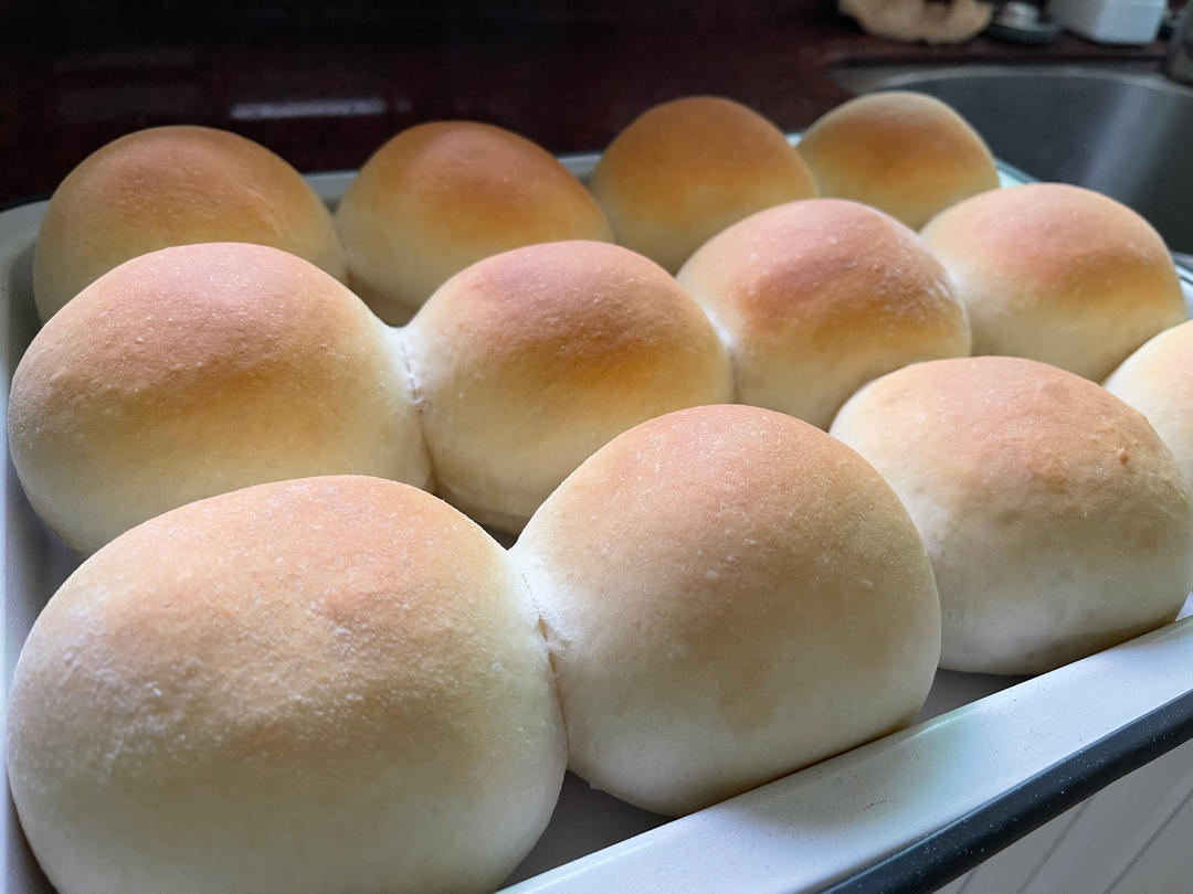 【大师范烘焙】炼乳甜餐包