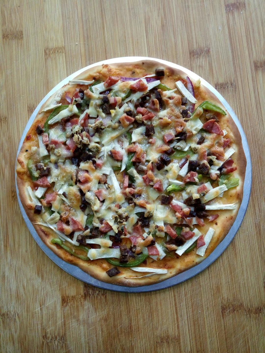 美味披萨(☆_☆)田园版的做法